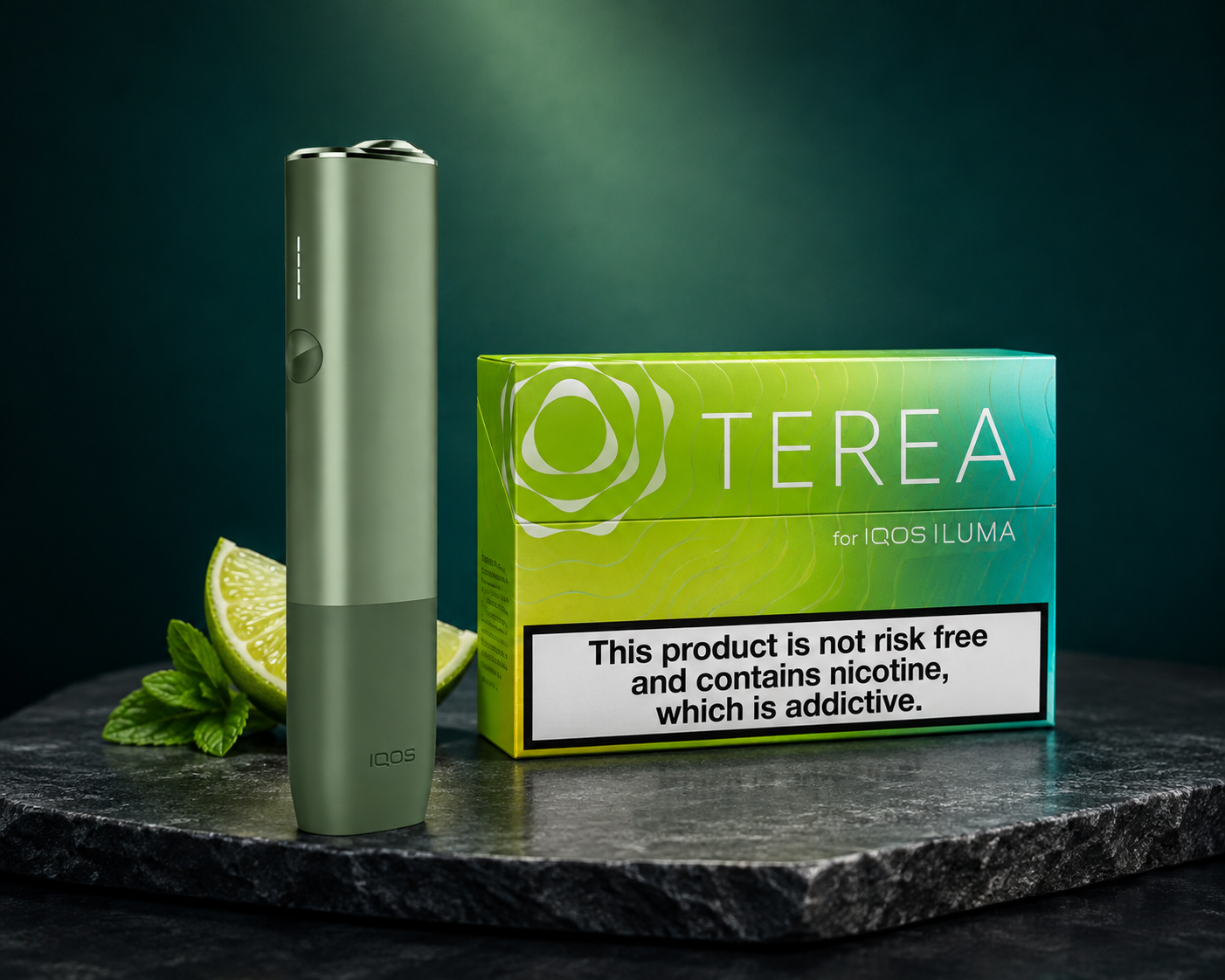 TEREA Green Zing: Bright Citrus, Crisp Herbs and Balanced Menthol Cooling